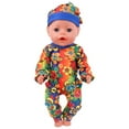 thumbnail image 6 of AmaMary Baby Doll Clothes 18 Inch Reborn Doll Clothing Accessories Jumpsuit with Hat Shower Game Gift, 6 of 6