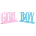 thumbnail image 6 of Gender Reveal Table Decorations Wooden Boy Girl Wood Signs for Baby Shower Gender Reveal Party Supplies, 6 of 8