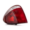 thumbnail image 4 of For Dodge Caravan/Grand Caravan 2001 2002 2003 Tail Light Driver Side | Clear and Red Lens | Chrome Housing | Replacement For CH2800140 | 68241333AA, 4 of 8