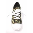 thumbnail image 4 of Forever Young Women's Camouflage With Solid White Tipping Lace up Sneakers, 4 of 5