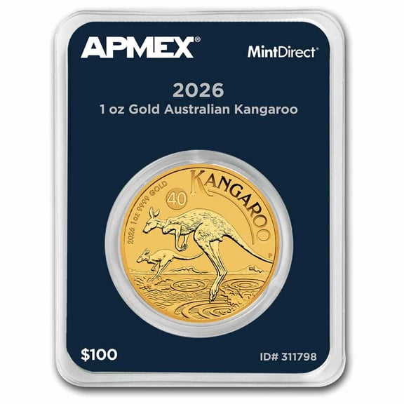 2026 Australia 1 oz Gold Kangaroo (MintDirect® Single)