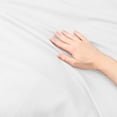 thumbnail image 4 of Solid 300-Thread Count Cotton Percale Duvet Cover Set by Blue Nile Mills, California King / King, White, 4 of 5