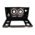 thumbnail image 2 of Ebony Burl Wood 2-Watch Winder/4-Watch Case, 2 of 2