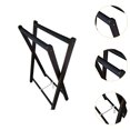 thumbnail image 6 of DimyFew Badminton Racquet Storage Rack Shelf Durability Space Saving Sturdy Stable Sport Equipment Organizer Storage Stand for School Dark Brown, 6 of 9