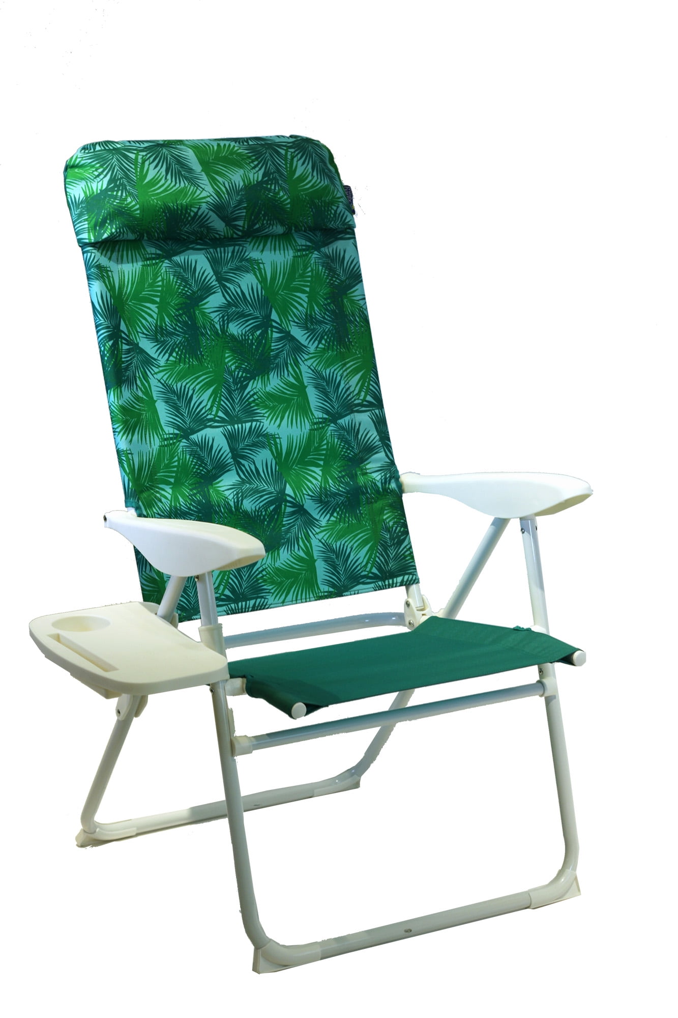 beach chair with side table