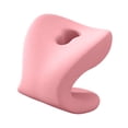 thumbnail image 4 of Soporte para el cuello para reposacabezas de silla de oficina, transpirable, se adapta a la mayoría de las sillas de oficina. Piel. Rosa, 4 of 9