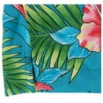 thumbnail image 6 of Hawaiian Shirt 47 Mens Allover Flower Beach Aloha Casual Holiday Turquoise S, 6 of 7