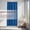 Navy, variant on Yiannan Waterproof Fabric Shower Curtain Liner with 3 Magnets,Machine Washable,Mold Resitant,Standard 36x72inch,Navy