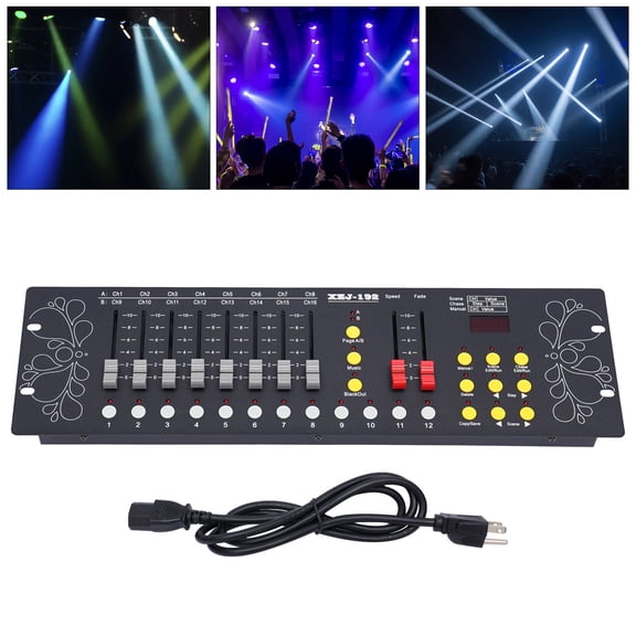 DJ DMX 512 192 Channels Operator Console Controller For Stage Lighting DJ Party