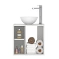 thumbnail image 3 of MOBI Mueble de Baño Flotante Mendoza – 1 Puerta 3 Entrepaños Color Blanco, 3 of 4