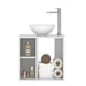 thumbnail image 3 of MOBI Mueble de Baño Flotante Mendoza – 1 Puerta 3 Entrepaños Color Blanco, 3 of 4
