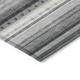 thumbnail image 3 of Addison Rugs Chantille Indoor/Outdoor Transitional Stripes Gray Machine Washable Rectangle Rug, 8' x 10', 3 of 8