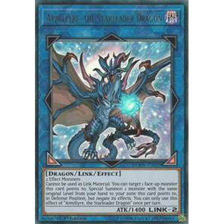 YuGiOh Duel Overload Ultra Rare Armillyre, the Starleader Dragon DUOV-EN029