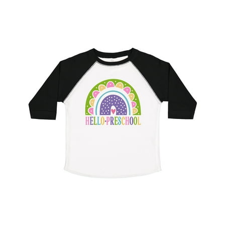 

Inktastic Hello Preschool First Day of School Gift Toddler Toddler Girl T-Shirt