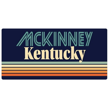 

McKinney Kentucky 5 x 2.5-Inch Fridge Magnet Retro Design