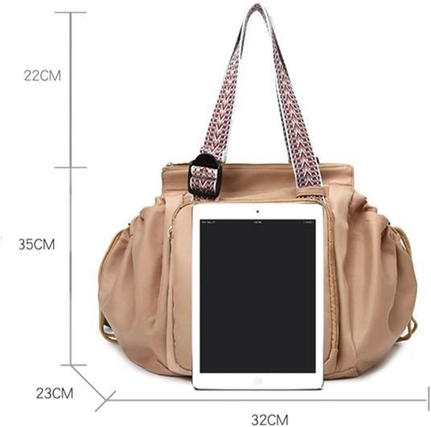 Emma and Kate Everyday Bag Multifunctional Organizer Bag Great Storage Capacity Backpack Crossbody Shoulder