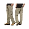 thumbnail image 2 of Lucakuins Comfort Solution Series - Pantalón cargo con cintura flexible expandible para hombre Lucakuins moda, 2 of 5