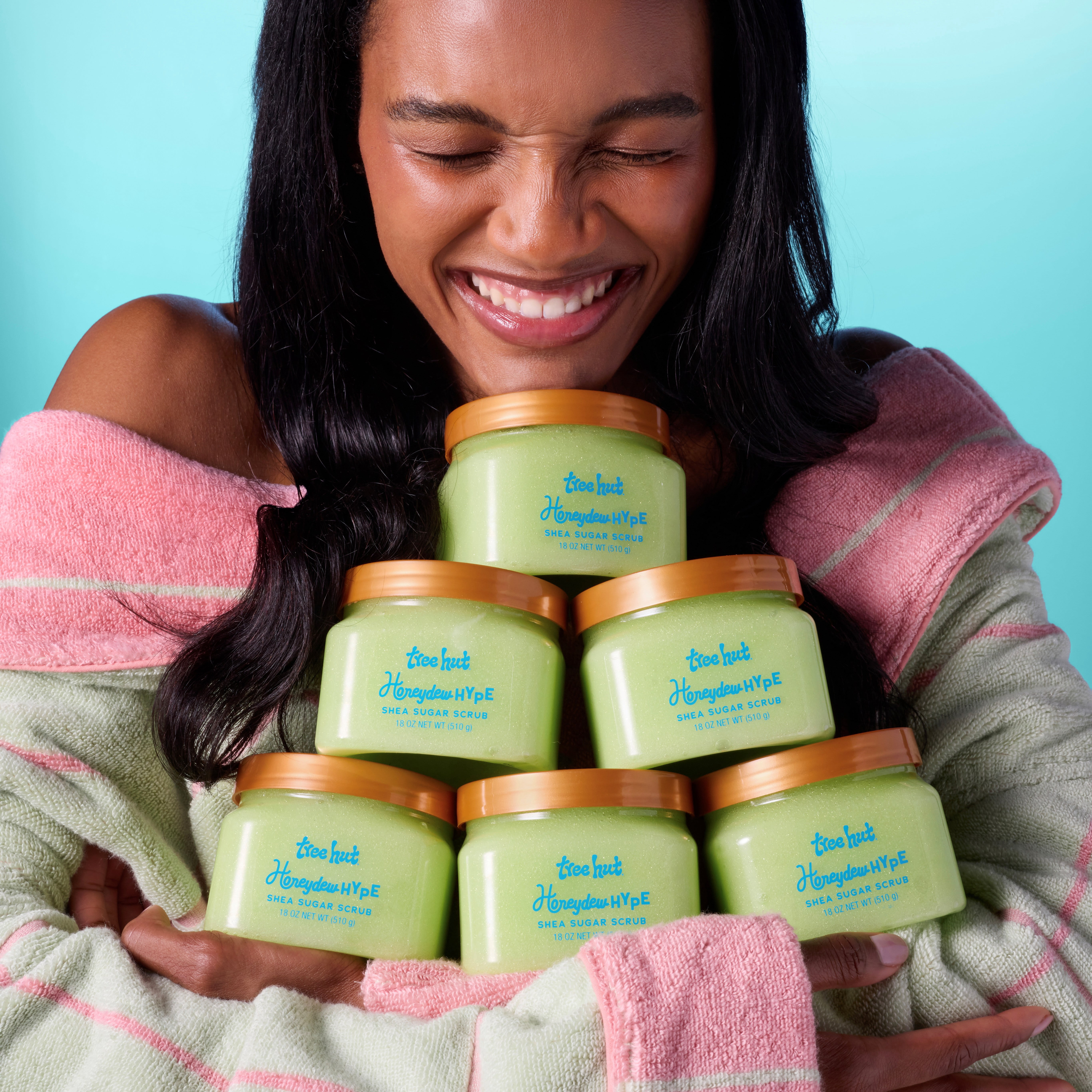 Tree Hut Honeydew Hype Shea Sugar Body Scrub, 18 oz