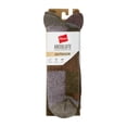 thumbnail image 2 of Hanes Mens Cushioned Performance Socks 3-Pack, Absolute Outdoor, 2 of 5
