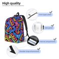 thumbnail image 3 of Fotbe Vintage Audio Cassettes Mochila de Lona con Estampado, Mochila Duradera, Mochila Versátil de Alta Calidad, Mochila Compacta Vintage-Medium, 3 of 5