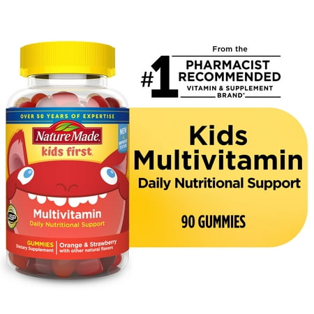 UPC 031604024222 product image for Nature Made Kids Multivitamin Gummies  Gummy Vitamin  Dietary Supplement  90 Cou | upcitemdb.com