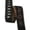 Black Suede Tribal Sun, variant on Leather Strap Acoustic Electric Guitar Bass Black Brown Notes Wide Thick Padded Black Suede Tribal Horse