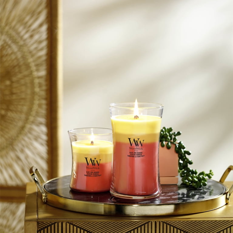 WoodWick Large Hourglass Candle Tropical Sunrise