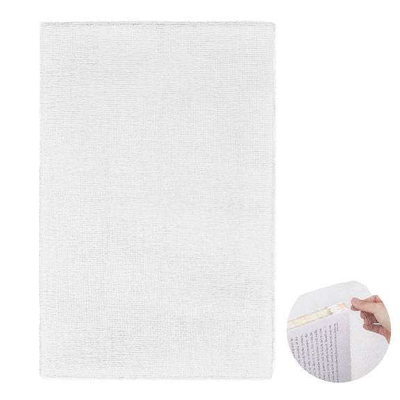 5.5 Yards x 7.9 Inch White Book Binding Cloth Cotton Book Gauze for Bookbinding Scrapbooking Album DIY Crafts