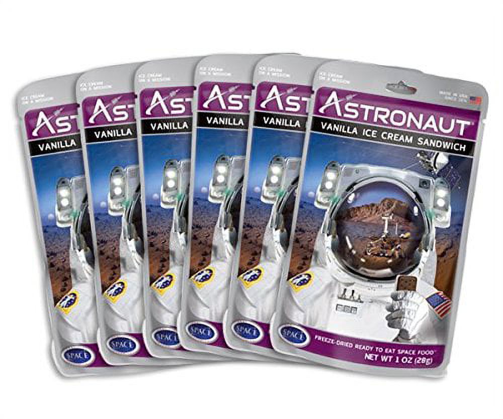 Astronaut Foods FreezeDried Ice Cream Sandwich, NASA Space Dessert