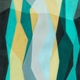 thumbnail image 3 of Popp, Grace 20x20 Black Modern Framed Museum Art Print Titled - Color Block Pattern II, 3 of 5