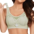 thumbnail image 6 of QASIEATN Bras for Women No Underwire Fashion Full Coverage Wireless Supportive Bralettes Adjustable Everyday Bras Women's Underwear, 6 of 7