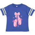 thumbnail image 3 of Inktastic Ballerina Pink Ballet Slippers Girls Toddler T-Shirt, 3 of 5