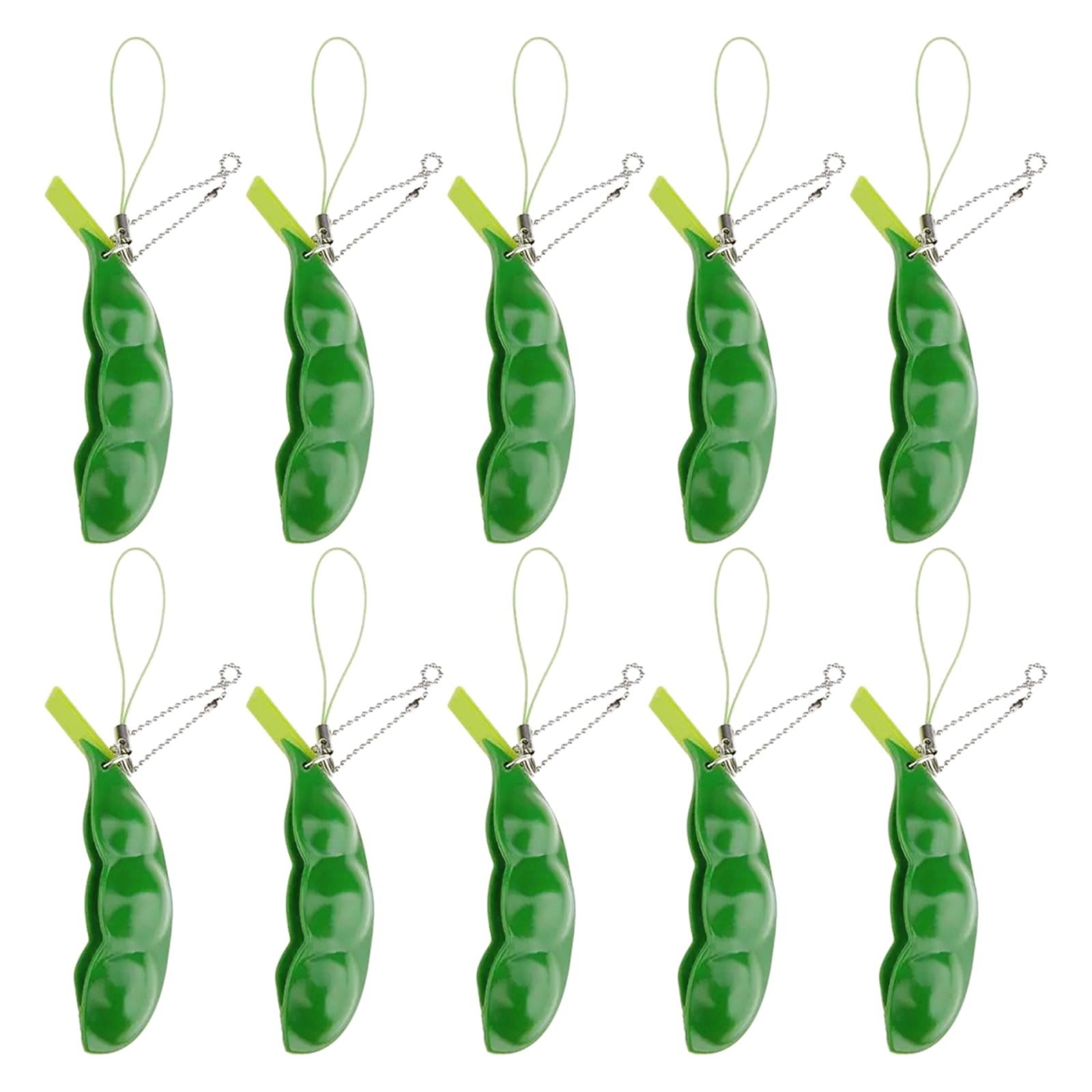 Details about   Pea Popper Stress Relief Anti-Anxiety Toy Autism ADHD Soy Bean Squeeze Bean 1x 