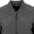 thumbnail image 2 of Build Your Brand Womens Nylon Bomber Jacket, 2 of 4