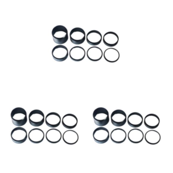 QualitChoice 1/2/3/5 Extension Tube Lens Extender Extending Ring Upgraded Fittings Telescope Supplies Metal Shockproof Firmness Replaced Part 3PCS
