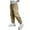 Khaki, variant on Zhuashum Baseball Pants Youth Boys 4-5 Years Kids Summer Cargo Pants Solid Color Loose Sweatpants Trousers For Sports Activewear Fashion Daily Wear Black