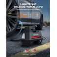 thumbnail image 2 of Compresor de aire portátil AstroAI, inflador de neumáticos, 12 V DC, 100 PSI, 2 of 8