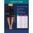 thumbnail image 4 of Vanity Fair Womens 360 Half Slip, 2XL-24 Length, Midnight Black, 4 of 5