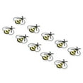 thumbnail image 4 of Patch Brodé, 10 Pcs Patch Petite Abeille Patchs de Couture Performance Fiable, 4 of 9