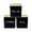 Black, variant on Food Storage – Kitchen Canister Set of 3 for Coffee Tea and Flour with Lids Name Marker and Label Keys Practical Containers