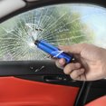 thumbnail image 2 of Car Safety Hammer, Aluminum Alloy Emergency Escape Tool, Multi-Functional Tungsten Steel Window Breaker, Compact Design for Vehicles, 2 of 5