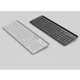 thumbnail image 1 of Delgado de Modo Dual ( / Bluetooth) con Numérico de Material de Aleación Soporte de Goma Suave, Compatible con Múltiples Negro SOLEDAD Teclado Bluetooth para PC, 1 of 10