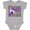 AC-Heather Grey, variant on Inktastic Pancreatic Cancer Bravest Hero I Ever Knew 1 Boys or Girls Baby Bodysuit