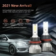 thumbnail image 6 of For Ford Crown Victoria 1998-2011
 ,9007 HB5 High Low Dual Beam LED Headlight Bulbs Kit, 2pcs, 6 of 9
