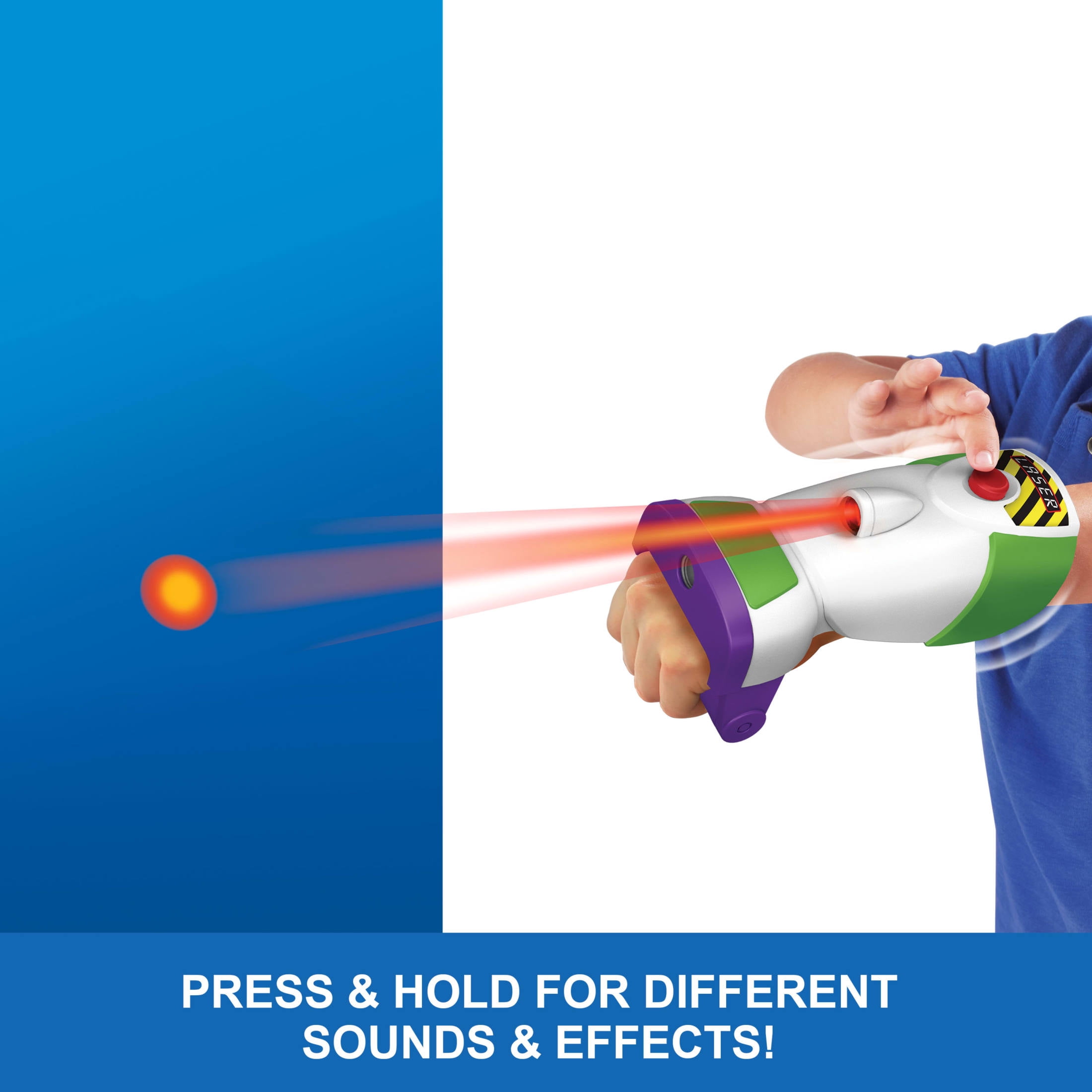 Disney and Pixar Toy Story 5 Space Ranger Laser Gauntlet Buzz Lightyear Roleplay Item with 35+ Lights and Sounds