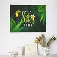 thumbnail image 6 of Naloa Tropical Summer Vibes Print Canvas Picture,Wall Pictures, Modern Decorative Poster,Art Prints for Bedroom, Toilet, 40 x 30 cm, Built-in Wooden Frame, 6 of 6