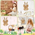 thumbnail image 5 of Easter Bunny Ear Bow Easter Home Hanging Decoration Spring Home Front Door Outdoor, 5 of 5