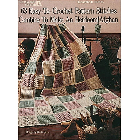 Leisure Arts Easy-To-Crochet Pattern Stitches