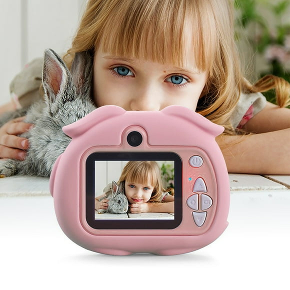 Cámara para niños con pantalla de 2,0 pulgadas, cámara frontal y trasera, cámara digital fotográfica de alta definición de 1080p, cámaras digitales
