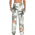 thumbnail image 3 of Balery Men'S Vintage Palm Trees Pants,Sleepwear Pants,Pajama Pants,Pj Bottoms Drawstring And Pockets-Small, 3 of 9